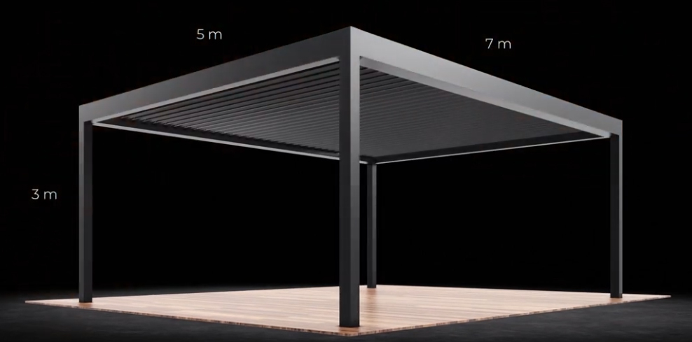 Ruiqfeng Aluminium Pergola-Daniel Xu-3
