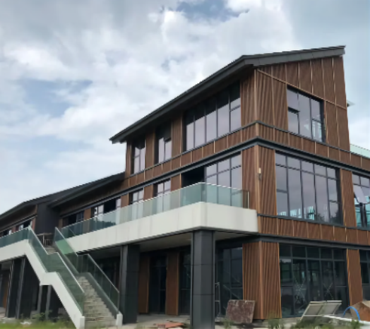 木纹铝材建筑 2(1)
